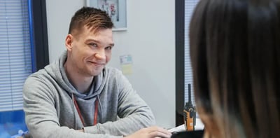 Ohjaajana Luonan vastaanottokeskuksessa